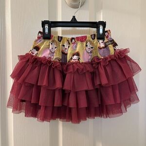 Matilda Jane Character Counts Heart Soul Sylvia Russian Doll Tutu Skirt Size 2